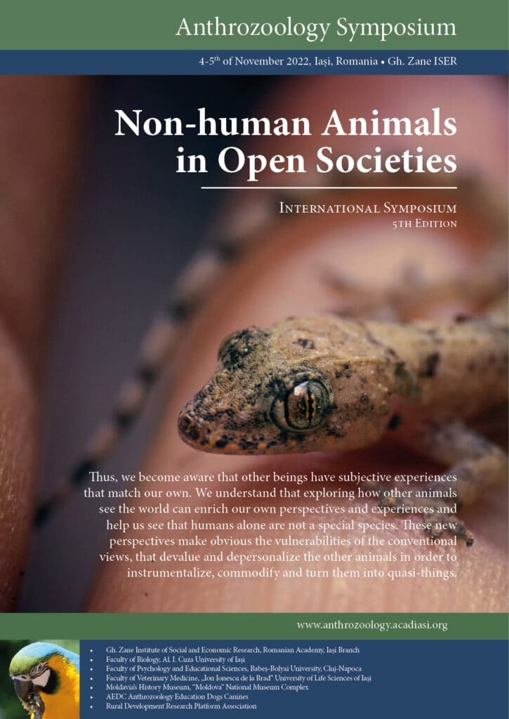 Anthrozoology Symposium Poster for November 2022
